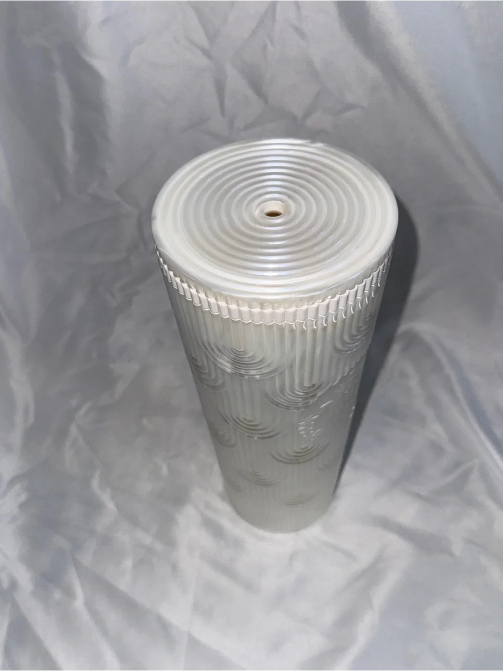 Starbucks Pearl Ivory Embossed Tumbler